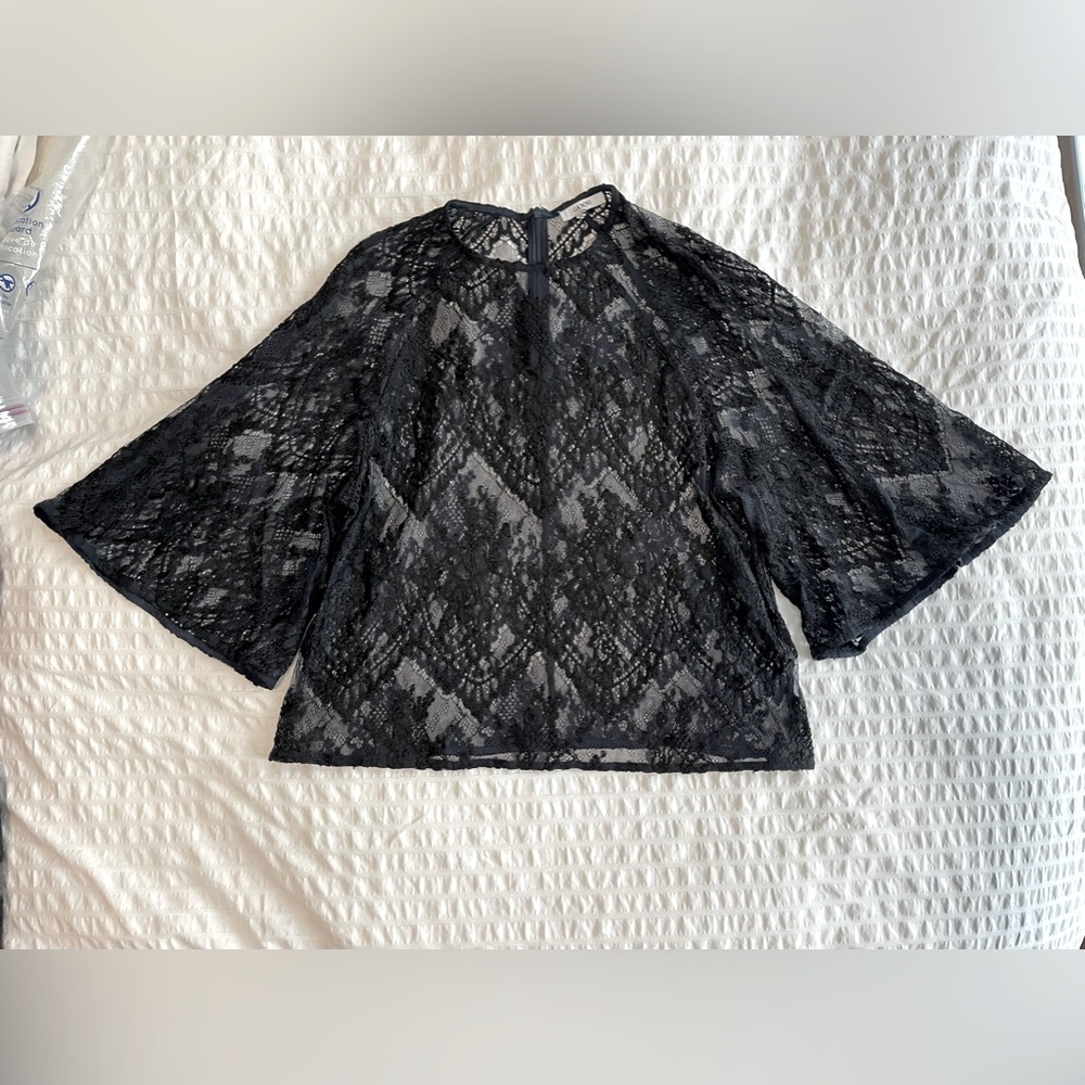 Ganni Lace Top
